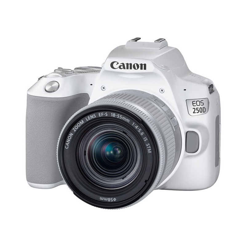 Kamera-Express Canon EOS 250D wit + 18-55mm F./4-5.6 IS STM SL aanbieding